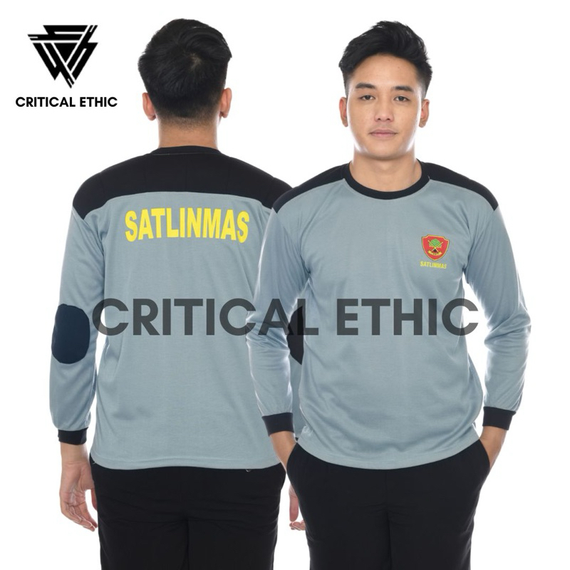 CRITICAL : KAOS LINMAS DECKER LENGAN PANJANG BAJU LINMAS BISA COD
