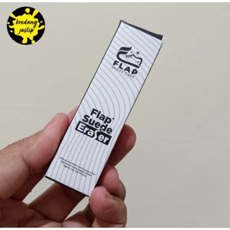 flap shoe premium suede eraser