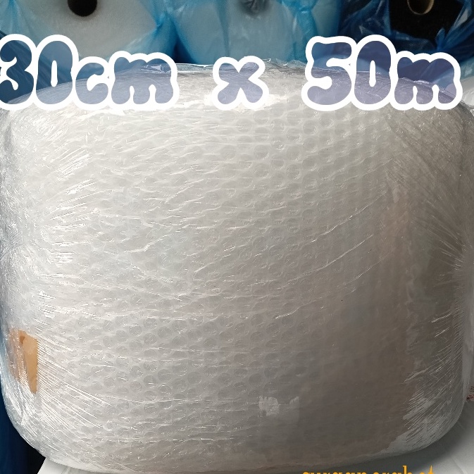 

KF7 BUBBLE WRAP BENING 3CM X 5M BABLE PUTIH BUBLE PLASTIK ROLL