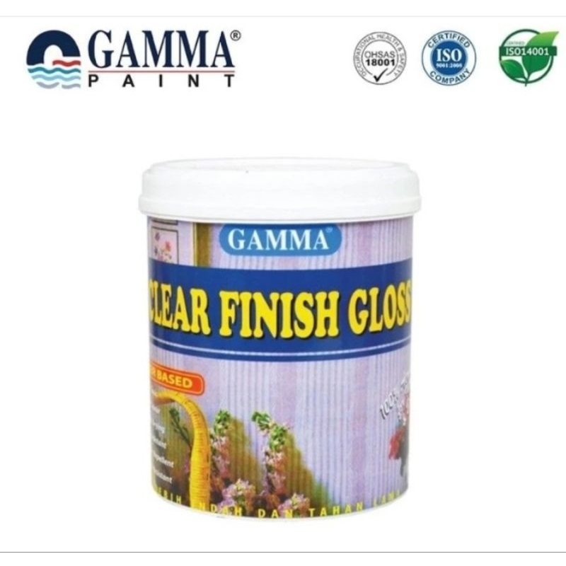 Gamma Finish Gloss-Cat Texture Gamma-Clear Gloss-Cat Wash Gamma-1ltr