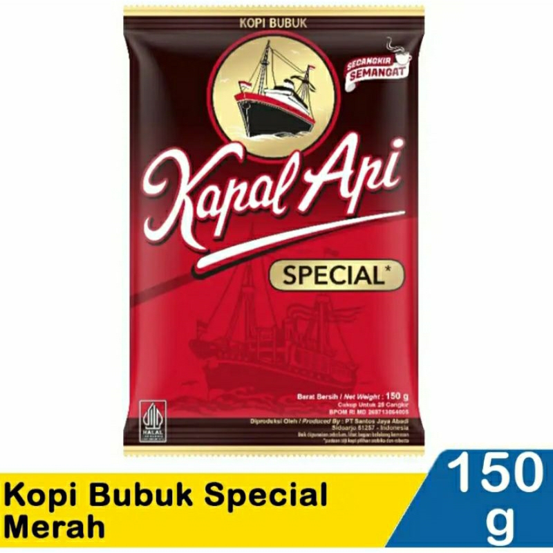 

Kapal Api Kopi Bubuk Special 150G