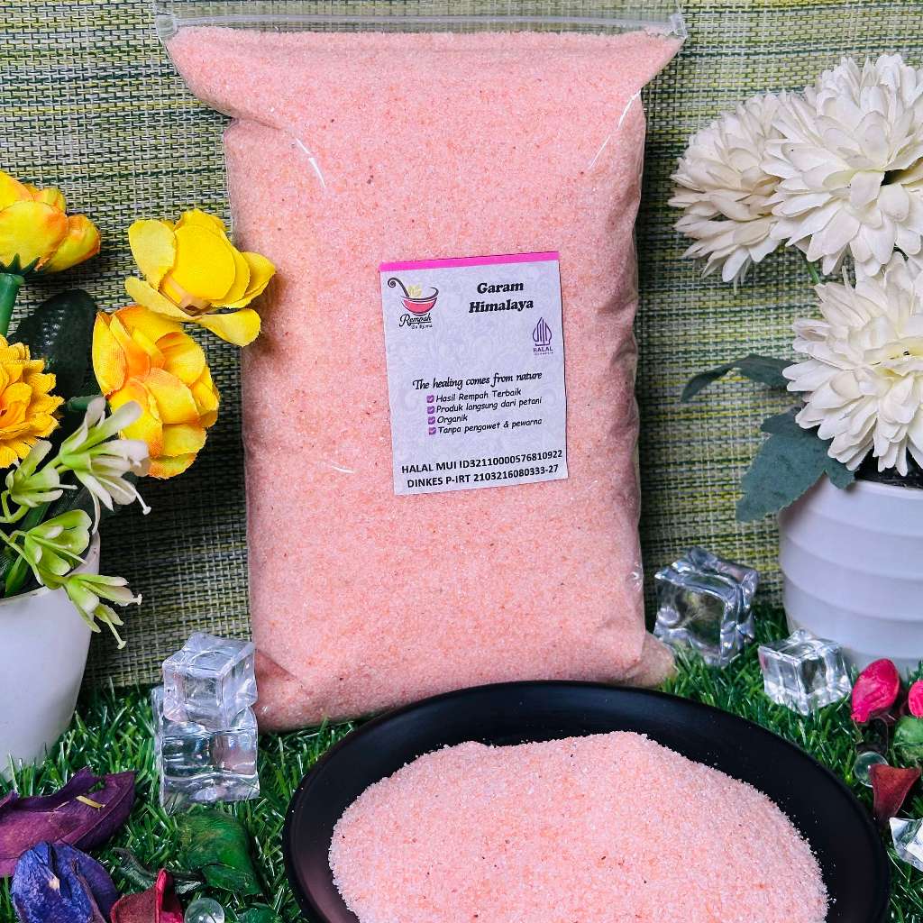 

Garam Himalaya Kemasan 500 Gram - Rempah Bu Risma