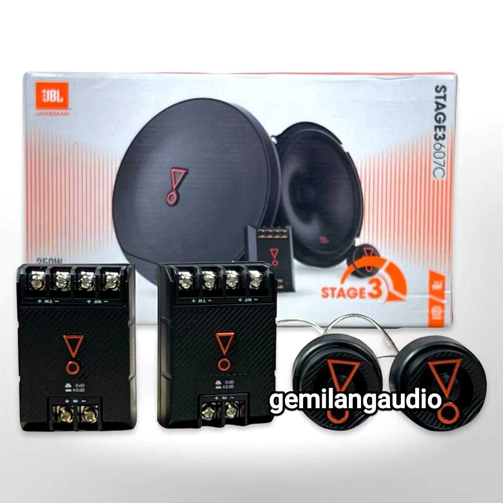Speaker Split 6,5 inch JBL Stage3 607C Stage 3607C Component Speaker 2way