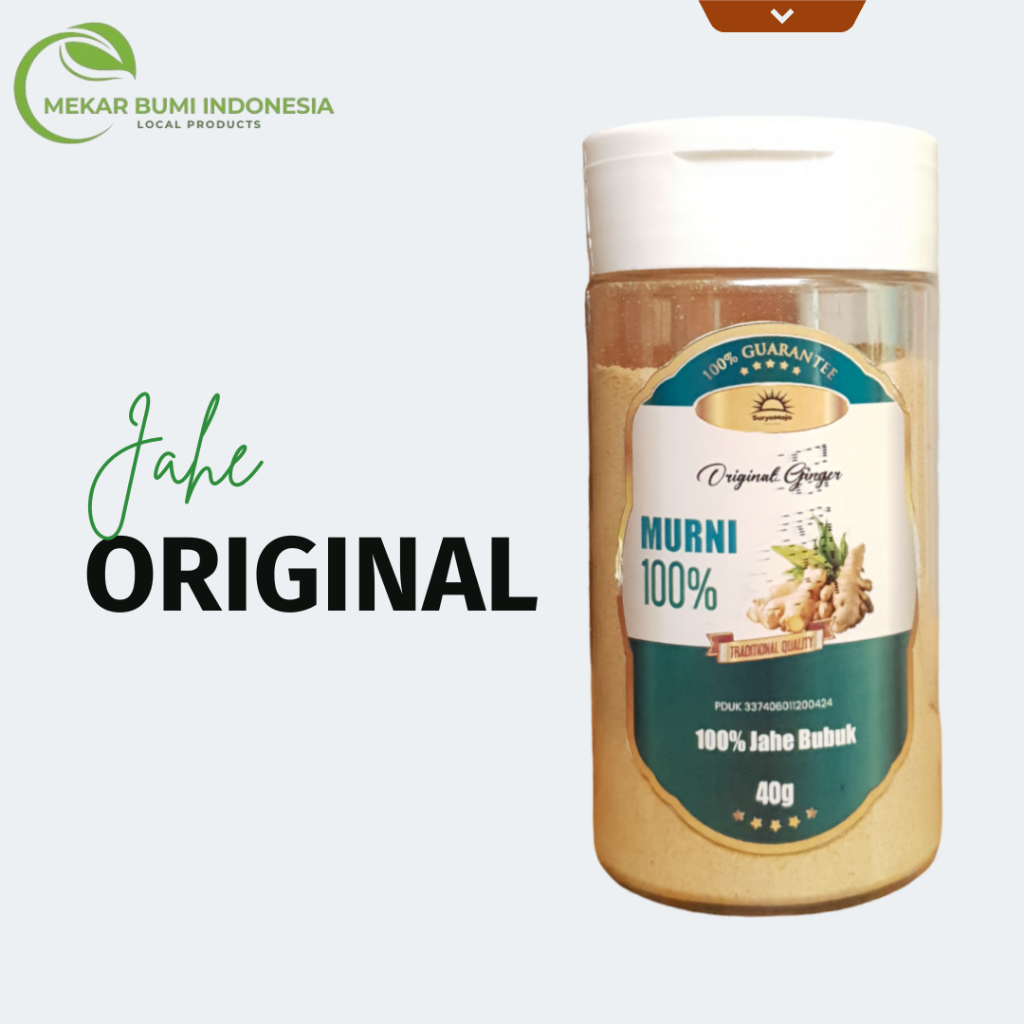 

MEKAR BUMI JAHE BUBUK 100% AUTHENTIC