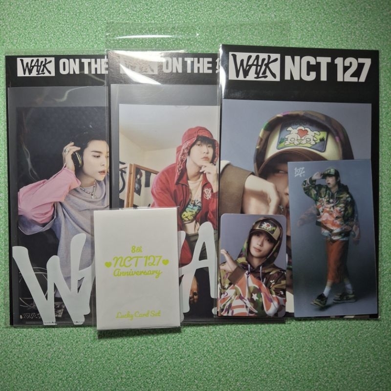 NCT 127 Jaehyun Johnny Doyoung photoset holo set