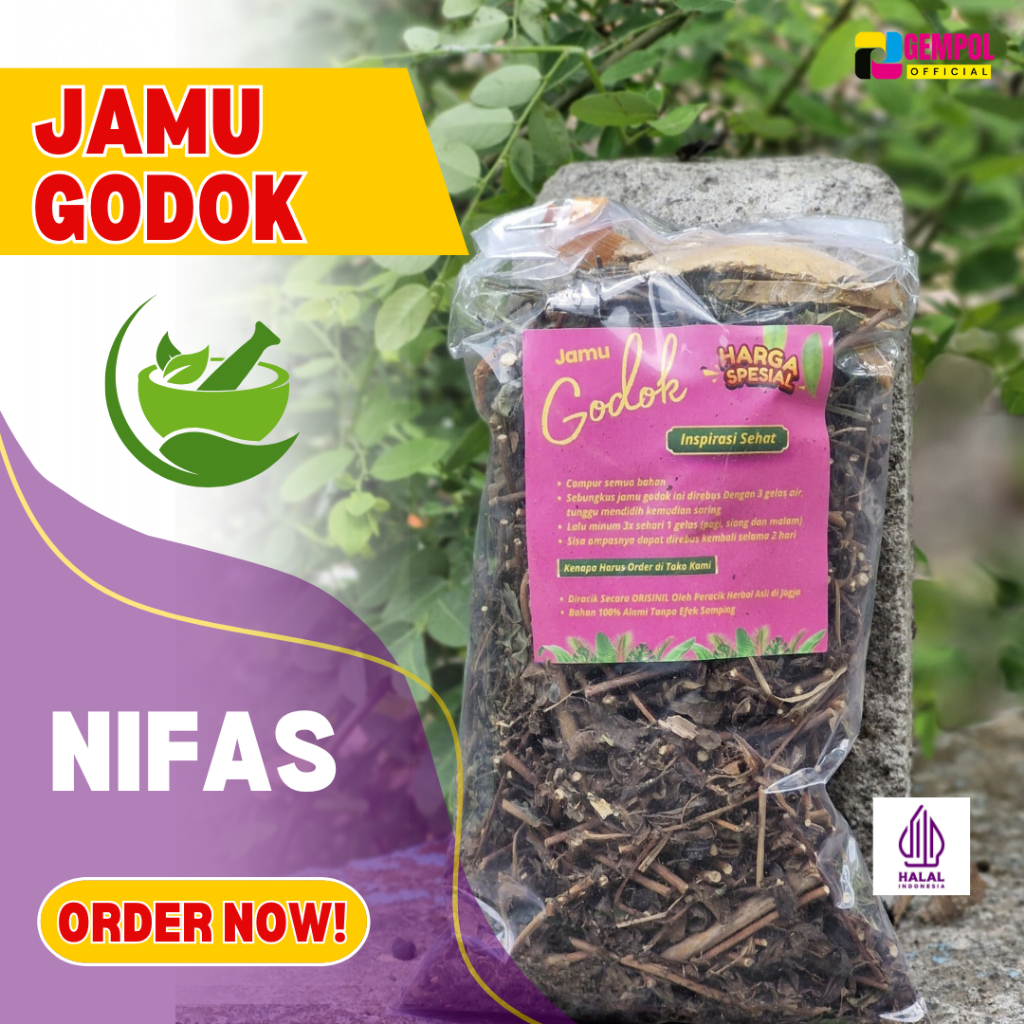 

JAMU REBUS NIFAS MEMPERCEPAT PENYEMBUHAN LUKA / MENGURANGI NYERI