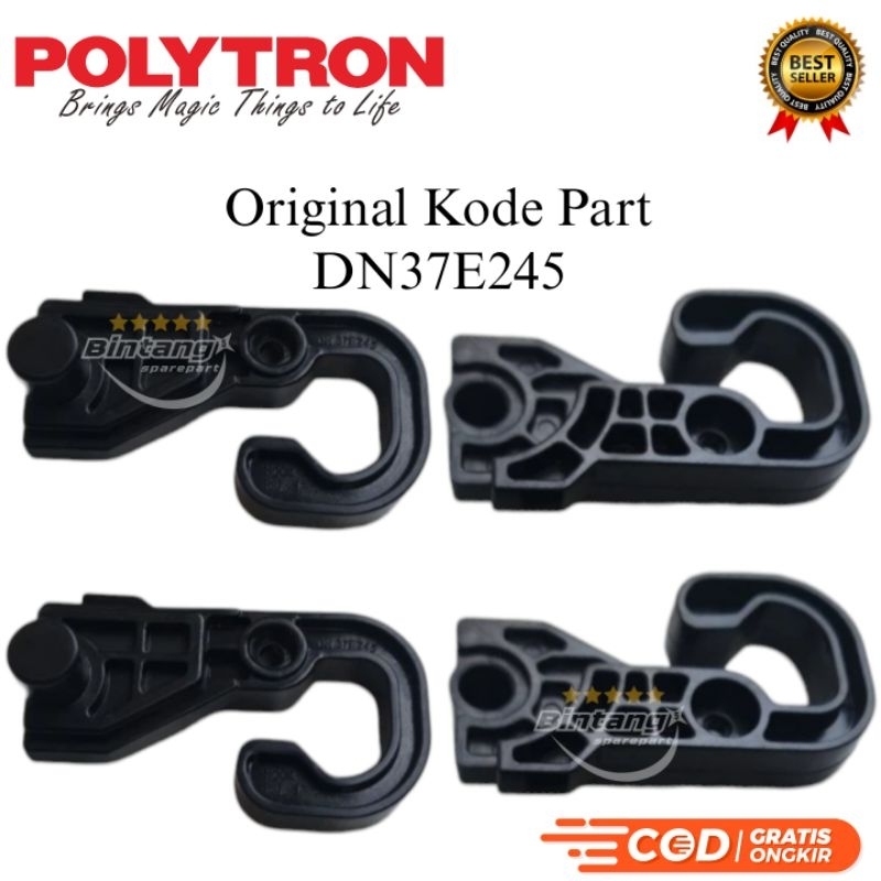 Engsel Pengait Pintu Kulkas Polytron Stoper Hook Pintu Kulkas Polytron Original DN37E245