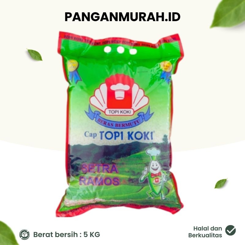 

Topi Koki Beras Setra Ramos 5 KG