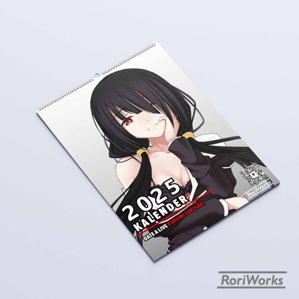 

Kalender Dinding 2025 - Date A Live | Kurumi One & Only