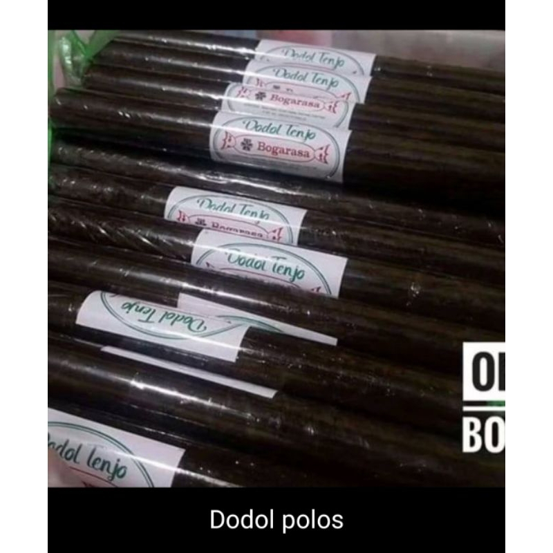 

Dodol Tenjo Polos dan Wijen 200 gram