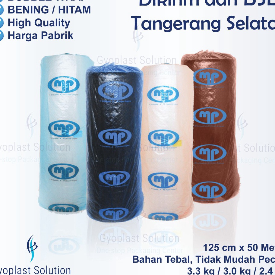 

Murah Bubble Wrap Mulia Pack Roll 125 cm x 5 Meter Buble Wa Wrapping 24 kg 3 kg kg
