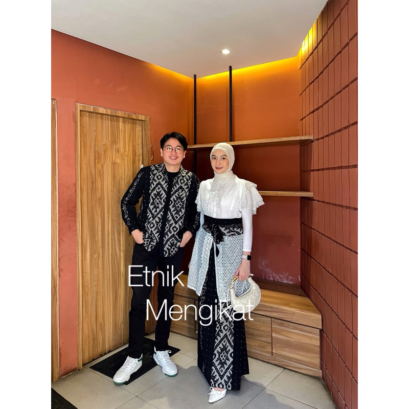 ETNIK MENGIKAT | ONE SET TENUN GAURI BLACK