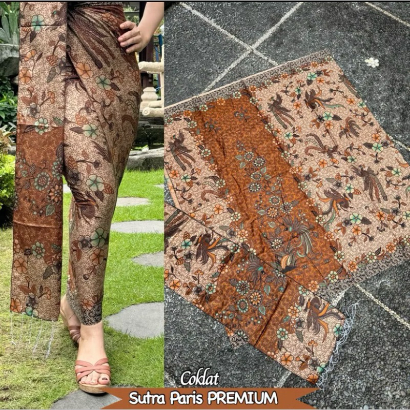 SUTRA PARIS PREMIUM SET SELENDANG MOTIF ATBM/SUTRA PARIS/SUTRA PARIS MURAH