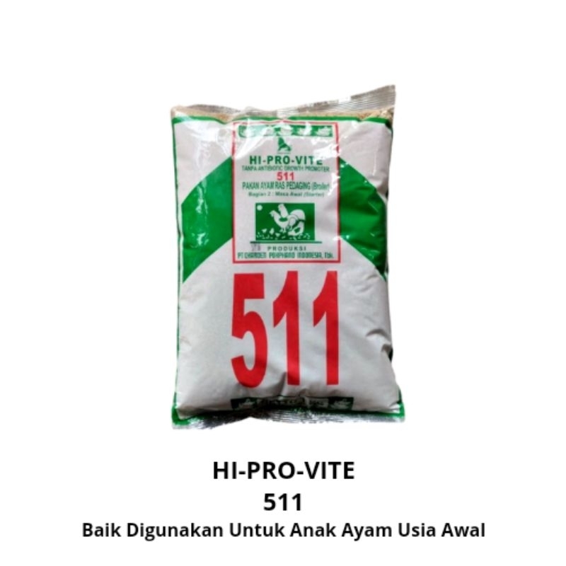 Pakan Ayam 511 Pedaging Untuk Anak Ayam
