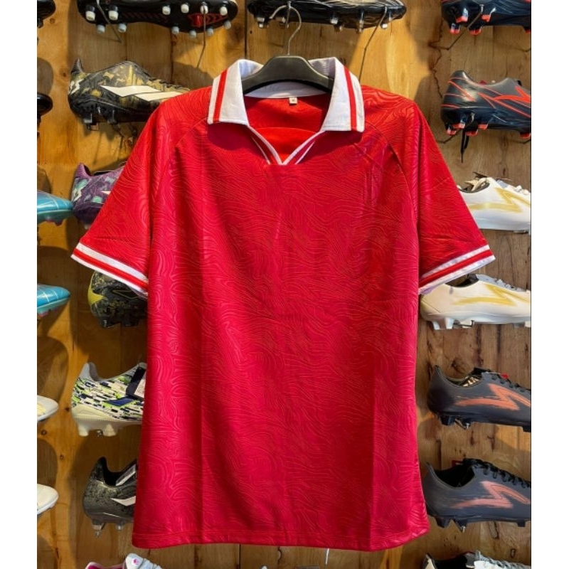 Baju Bola  Berkerah Dewasa Baju Futsal Berkerah Dewasa Jersey Berkerah Dewasa Bisa Di Sablon