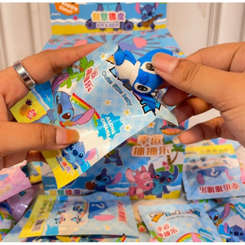 

Penghapus Mistery Bag Stitch V2 Penghapus Stitch Lucu Alat Tulis Sekolah Kantor Termurah