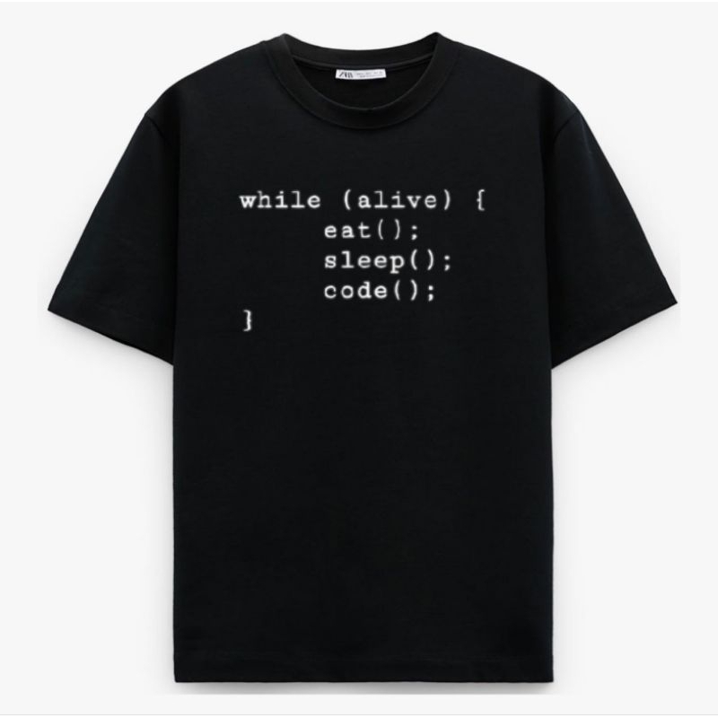 KAOS PROGAMMER CODING WHILE ALIVE, EAT SLEEP CODE SPONSOR || DTF PRINTING