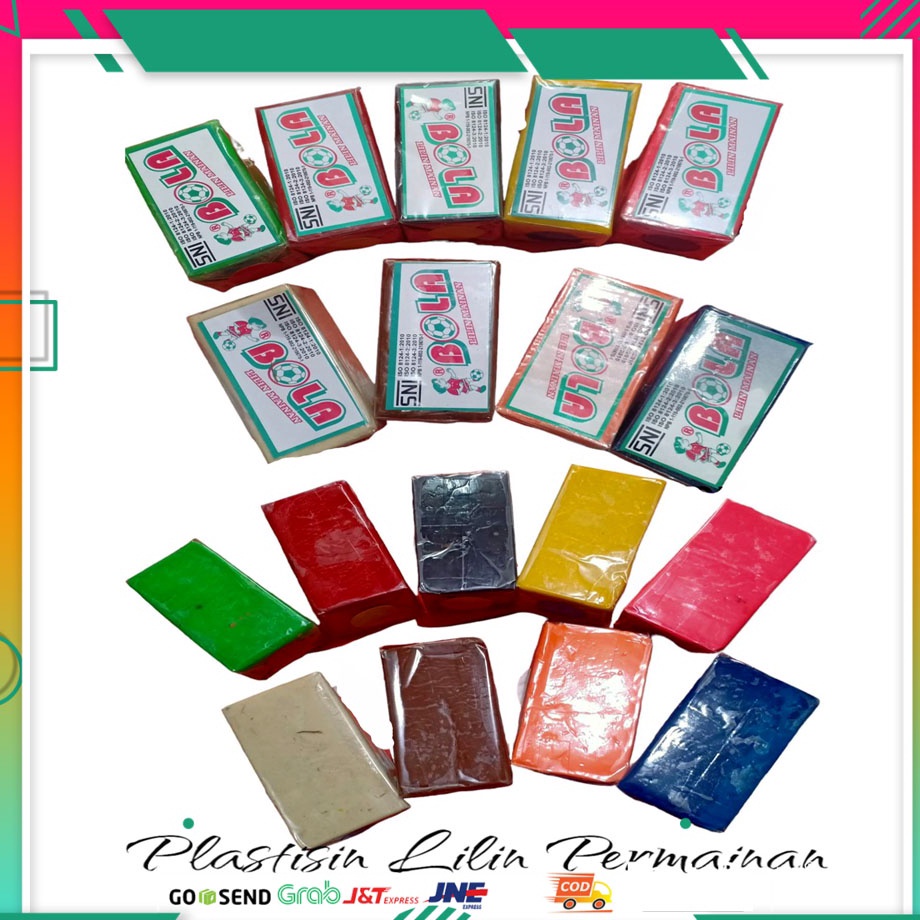 RAIH DISKON Plastisin Mainan Eduktif Plastisin Besar  Plastisin Lilin Permainan  playdog