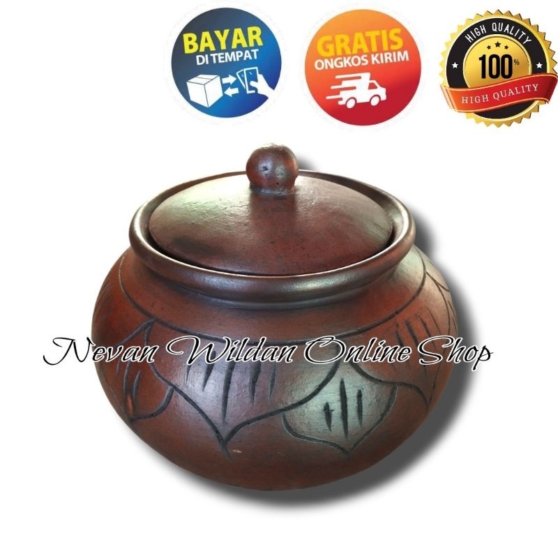 KENDI DAWET TANAH LIAT 5 LITER | KENDI DAWET TANAH LIAT | KENDIL BERAS TANAH LIAT