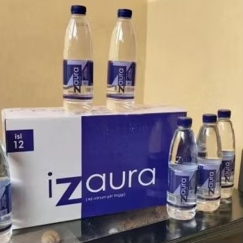 IZAURA 1 DUS AIR KESEHATAN SIAP KIRIM (Isi 12 Botol)