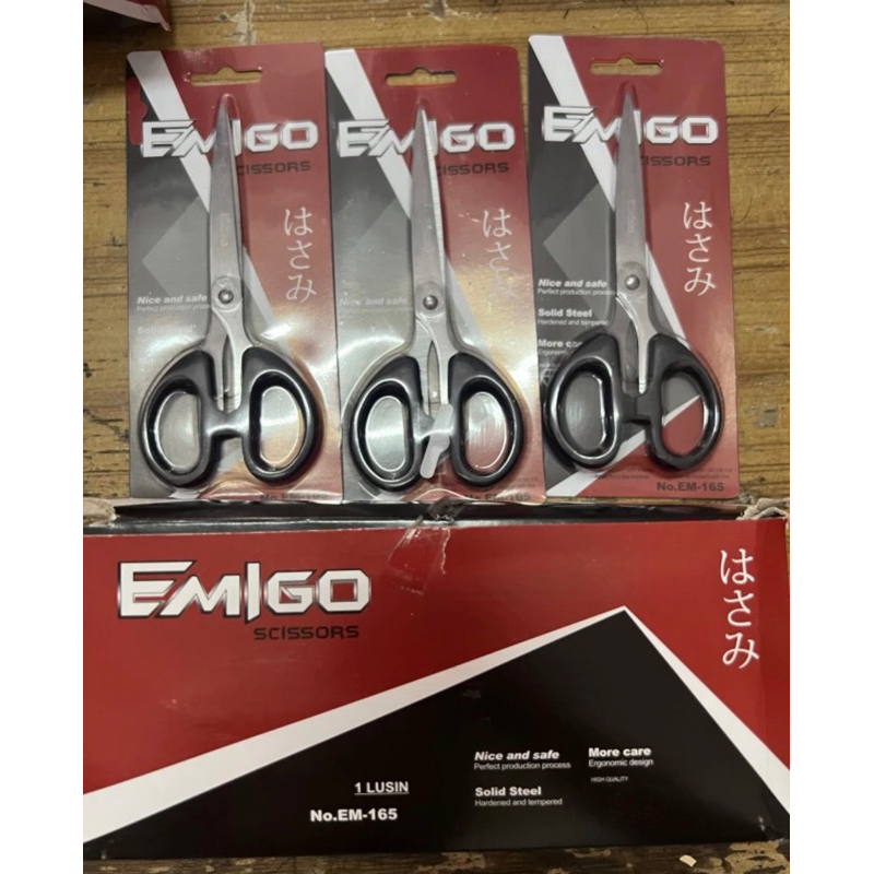 

GUNTING EMIGO SEDANG TAJAM EM-165 , GUNTING SEDANG TAJAM