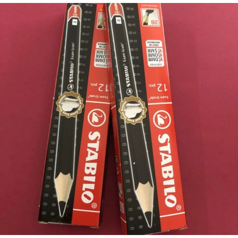 

Pensil Stabilo 2B / lusin ( isi 12 pc)