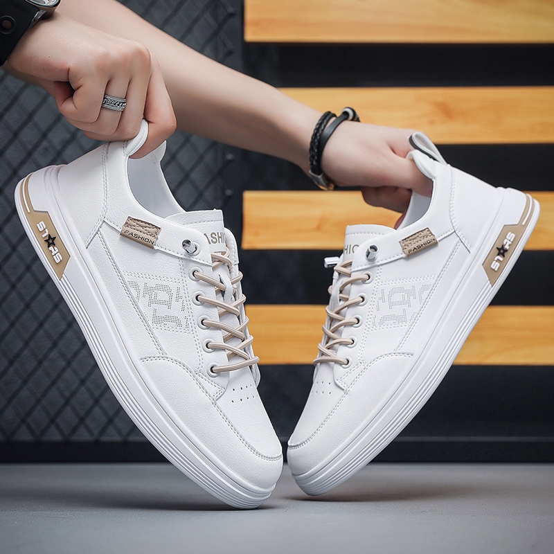 Original Sepatu Pria Putih Sepatu Sneakers Pria 100% Original Import Sepatu Trend Terbaru
