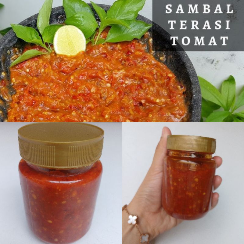 

Sambal Terasi Tomat 200 gr Homemade