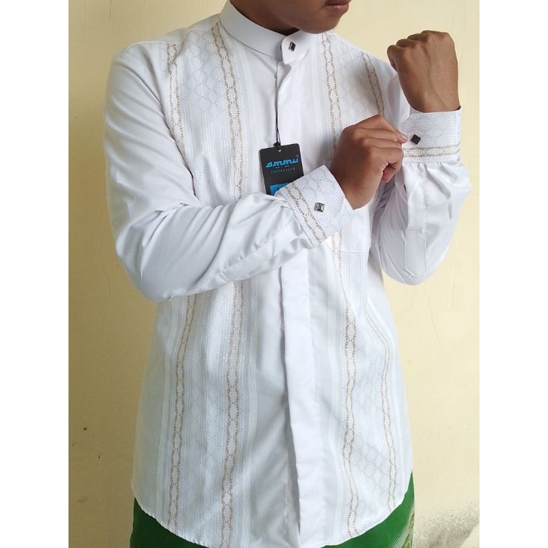 KEMKO SULTAN MOTIF SALUR BAHAN KATUN MADINAH BY AMMU dan AHYA