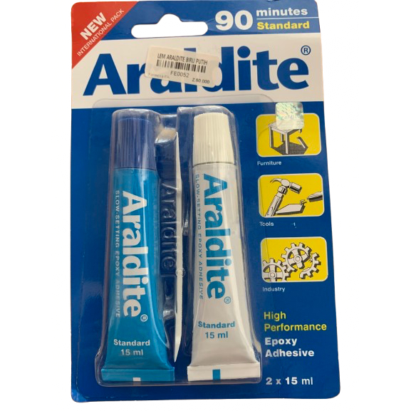 LEM ARALDITE BIRU PUTIH LEM SPEAKER