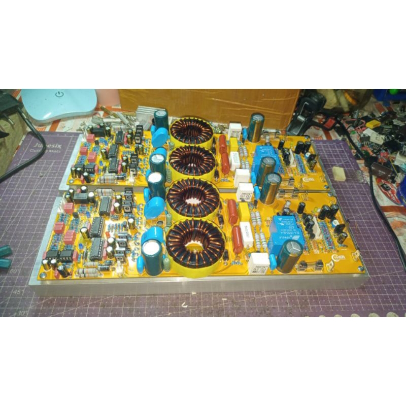 kit power Class d2k5 Fullbridge 2800w full fitur dual feedback psu 90vdc (65vac)
