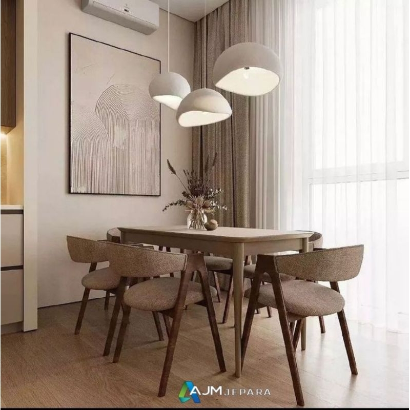 set meja makan jati terbaru,meja makan jati