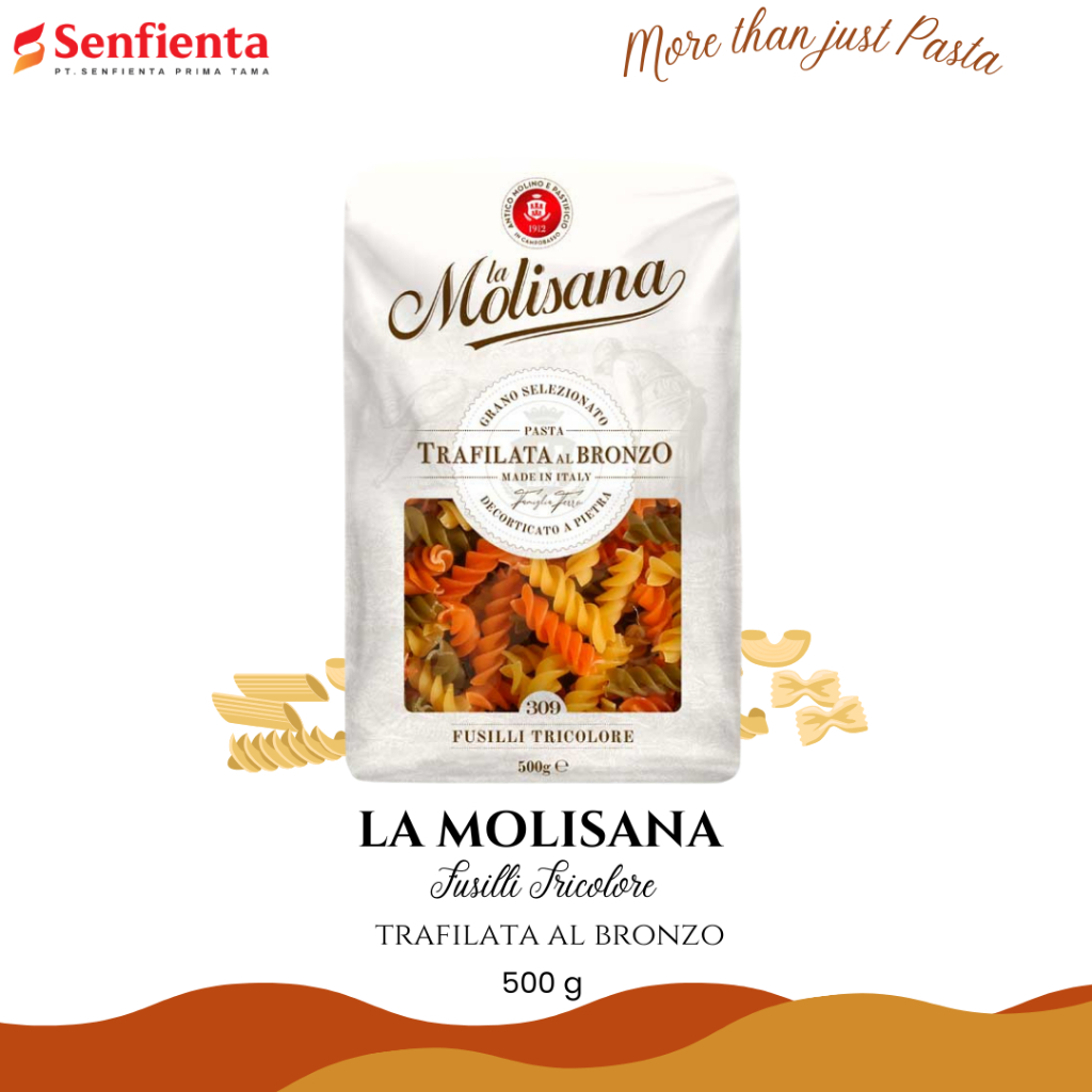 

La Molisana - Fusilli Tricolore Special No 309 - 500 gr