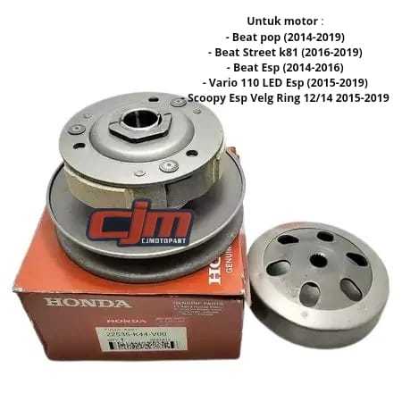 PULLY ASSY BEAT POP BEAT FI K44 BERKUALITAS ORIGINAL