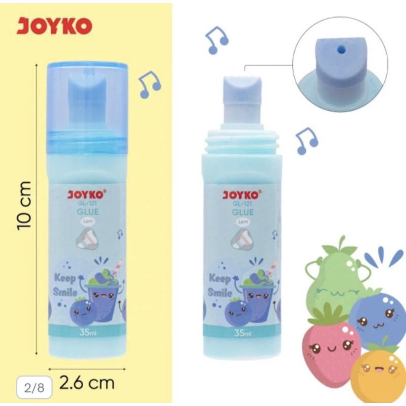 

Lem Glue cair Joyko GL-121 35 Ml (3btl)