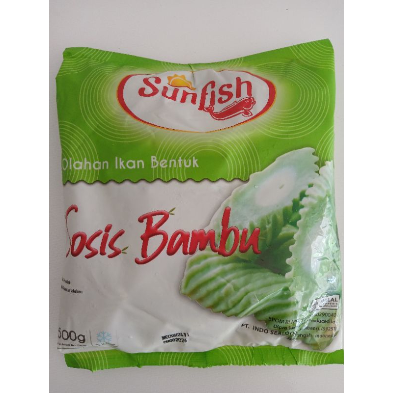 

sunfish sosis bambu 500g - frozen food