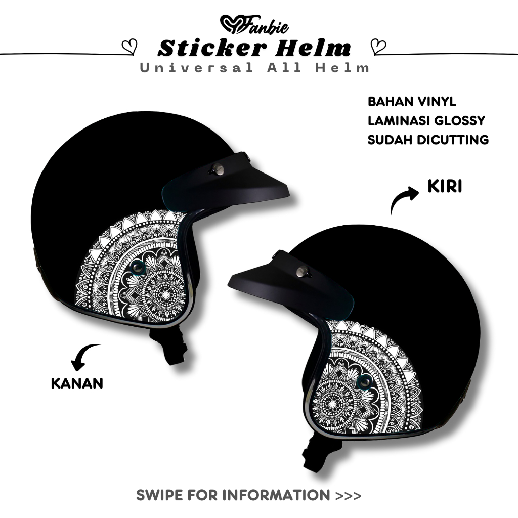 STIKER HELM BOGO CARGLOSS GRAFITI