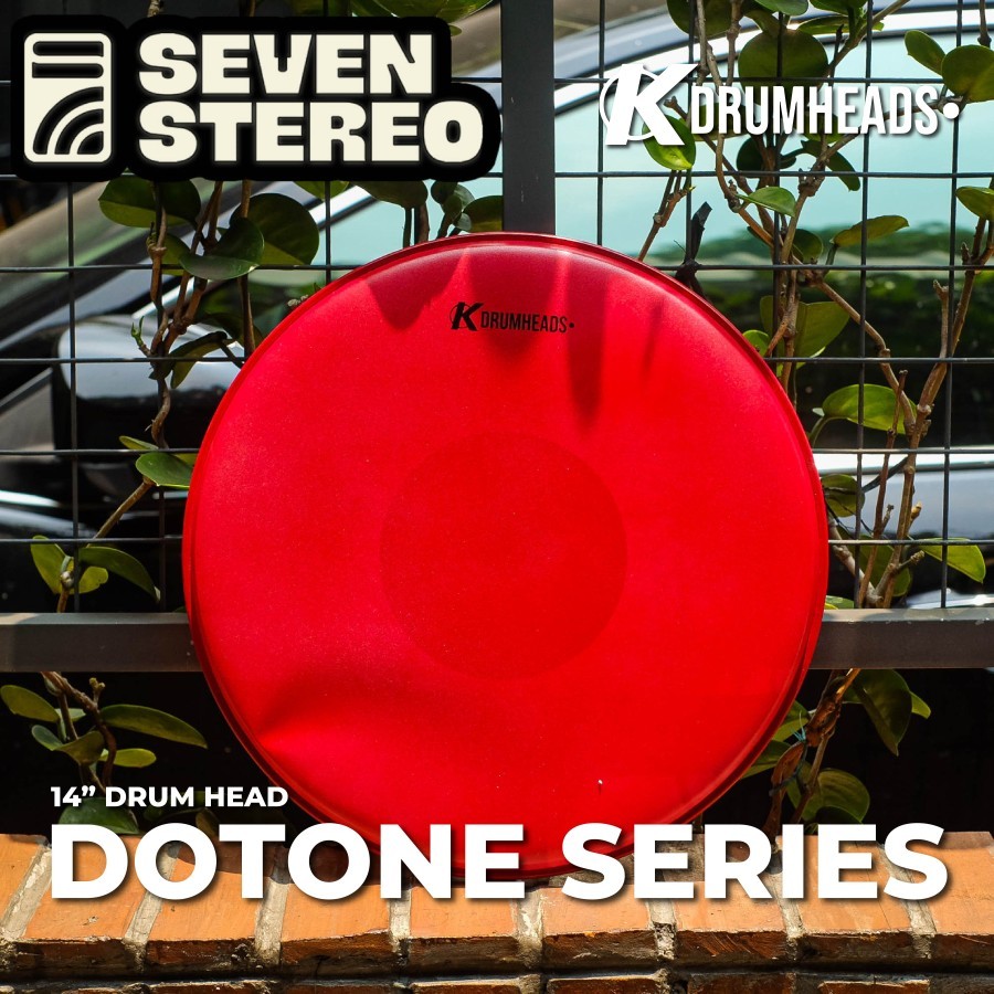 KDRUMHEADS Kyre Drum Head DOTONE Series Coated Single Ply with DOT Skin Drum Head