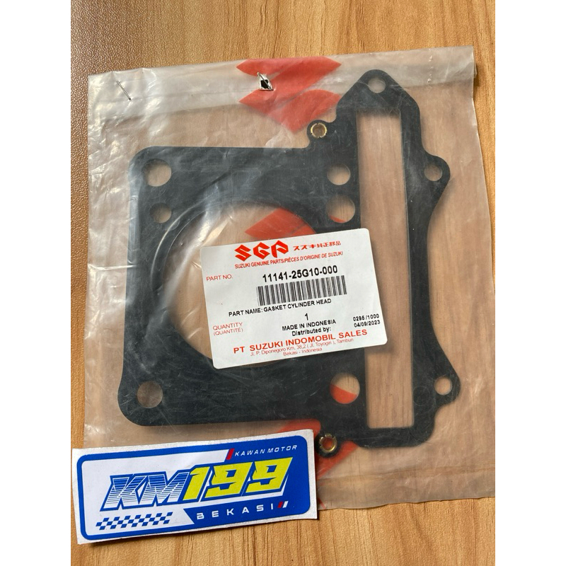 perpak paking gasket blok kop head satria FU karbu