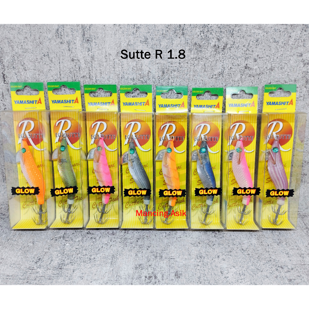 Egi Yamashita SUTTE R 1.8 - Umpan Pancing Cumi / Squid Jig / Eging