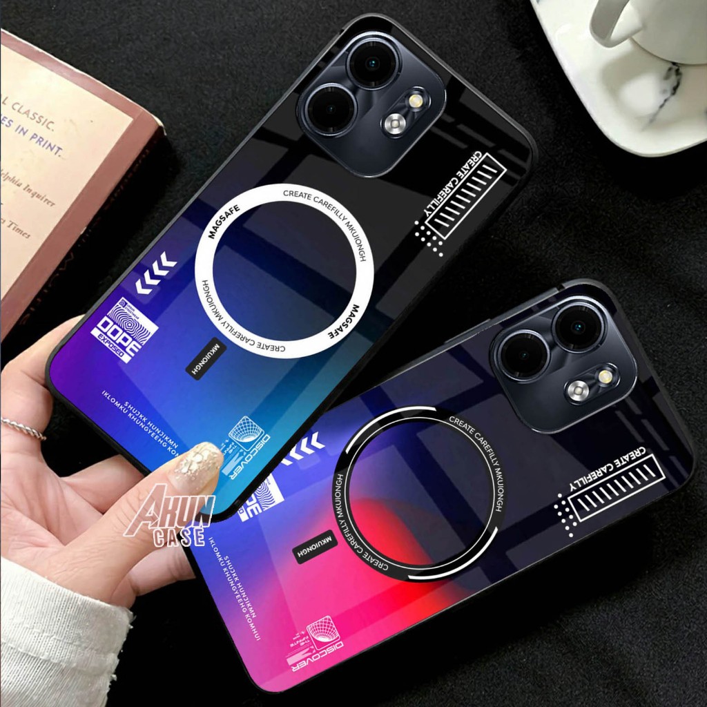 Softcase Kaca Kilau Semua Tipe Hp Oppo A3 PRO A3X A60 A18 A58 Vivo Y28 Y03 Y18 V29E Y21 Y17S Sam A06