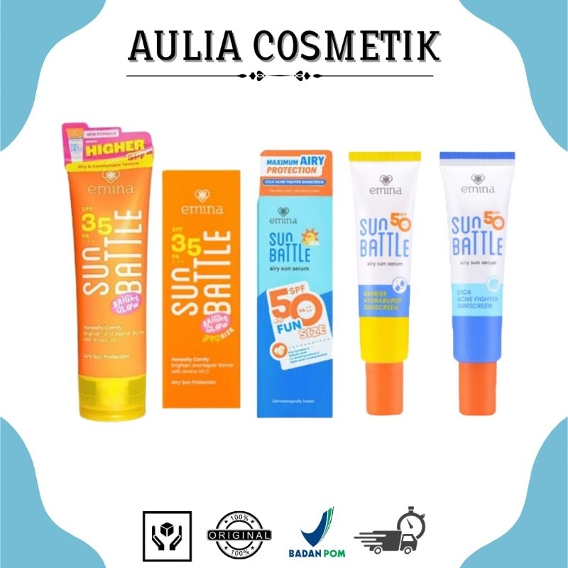 EMINA SUN BATTLE SUNSCREEN | EMINA SUNSCREEN SERIES