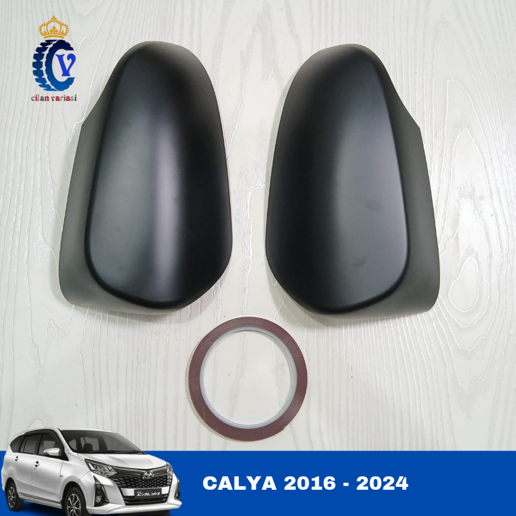 Cover Spion Mobil Calya 2016 - 2024 Hitam