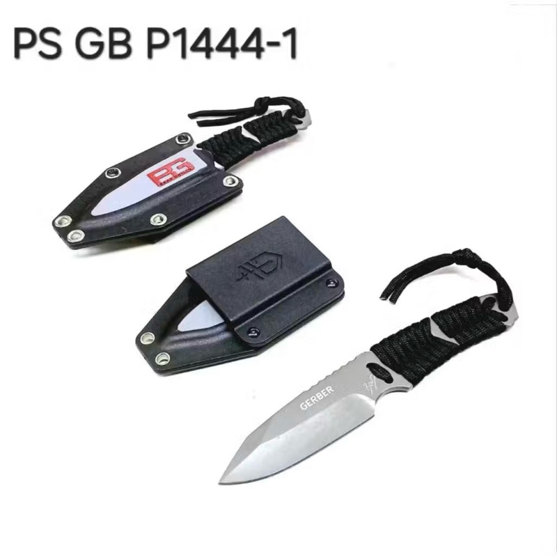 BERKUALITAS PISAU GERBER SURVIVAL KIT OUTDOOR / PISAU GERBER TALI PARAKOT BISA PASANG DI