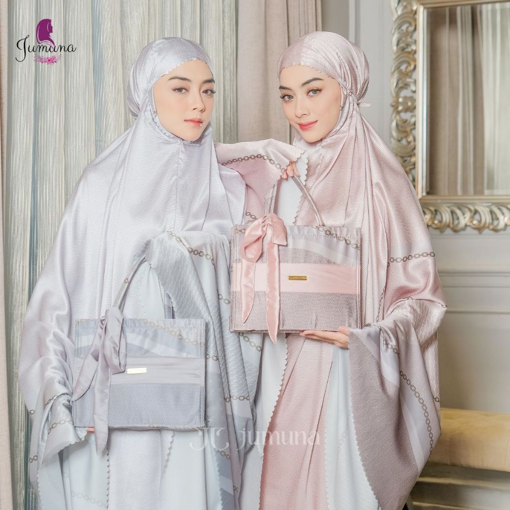 Jumuna - Mukena Dewasa Premium Silk Lasercut Beatrix