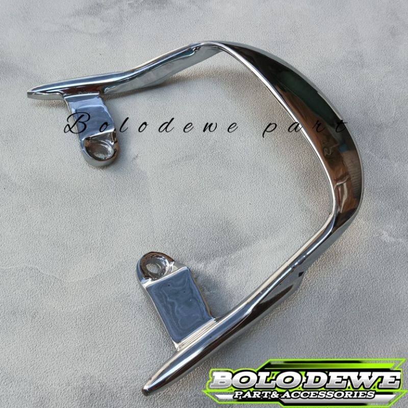Behel satria lumba rgv chrome begel satria lumba planger belakang satria rgv