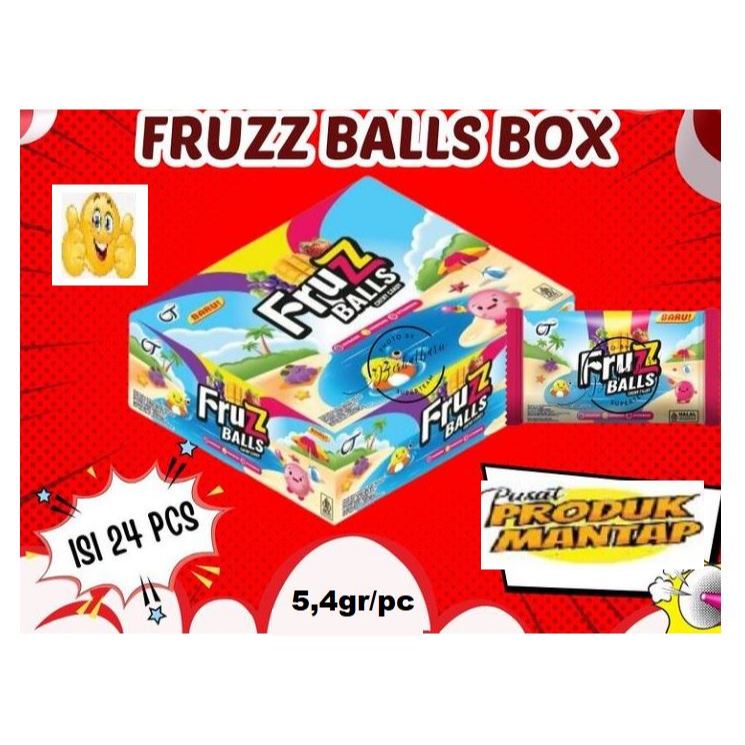 

Fruzz Balls Chewy Candy / Permen Lunak