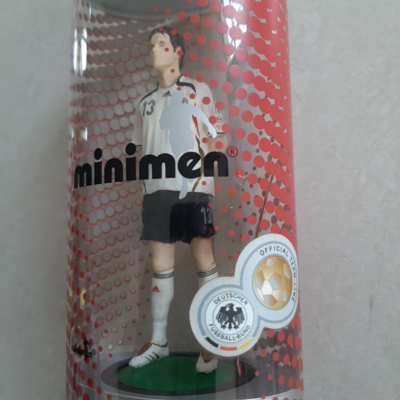 Minimen 2005, figure Michael Ballack, Deutscher Fussball Bund, figure piala dunia Germany vintage, N