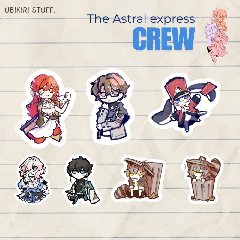 STICKER HONKAI STAR RAIL || DOFF