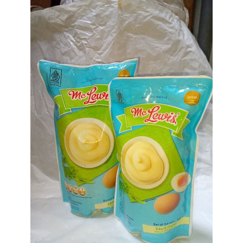 

Mclewis mayonais 1kg/500g original
